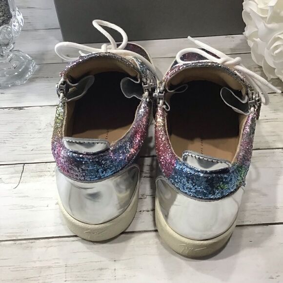 Giuseppe Sequin Sneakers Size 9 - Picture 7 of 8